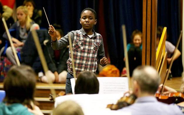 Child Prodigy Leads 75-Piece Orchestra | The Takeaway | WNYC Studios