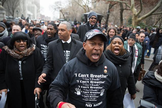 Council Brings Garner Protests To City Hall | WNYC | New York Public ...