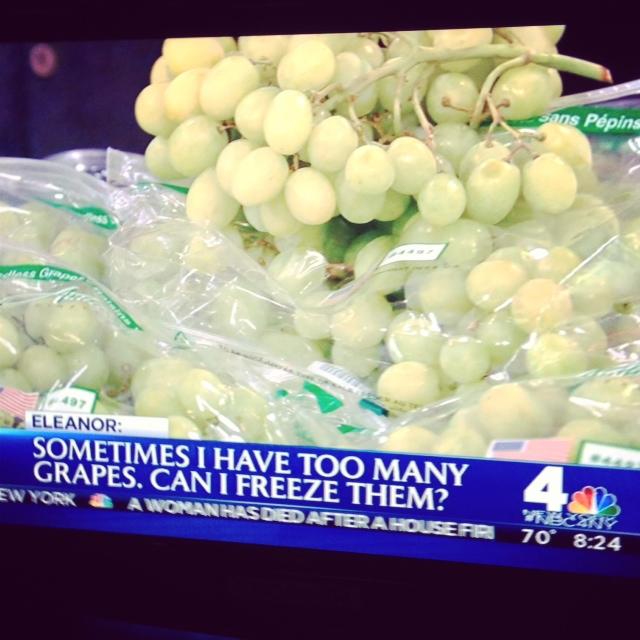Sometimes I Have Too Many Grapes, Can I Freeze Them? On the Media WNYC Studios
