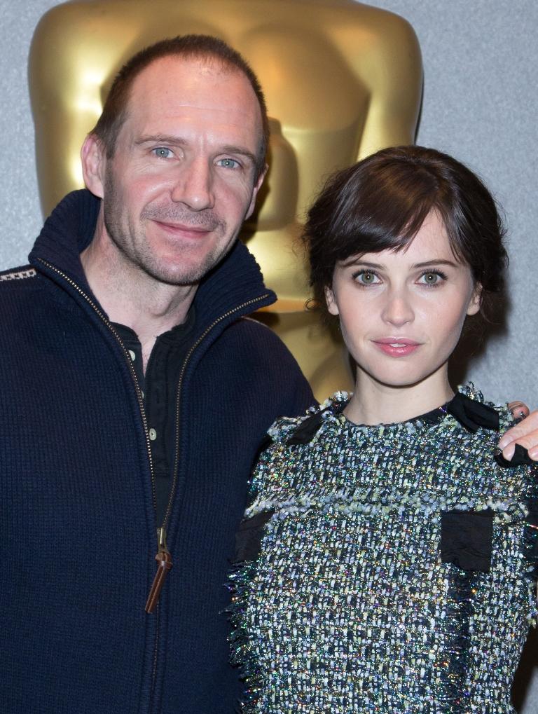 Ralph Fiennes and Felicity Jones on "The Invisible Woman" The Leonard