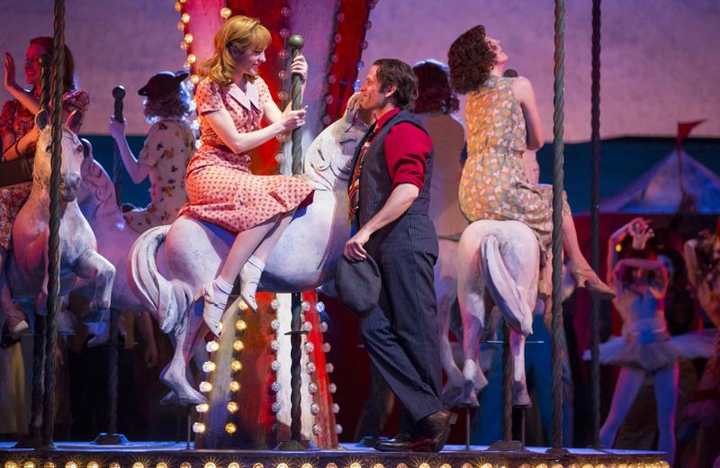 Laura Osnes and Steven Pasquale in 'Carousel'