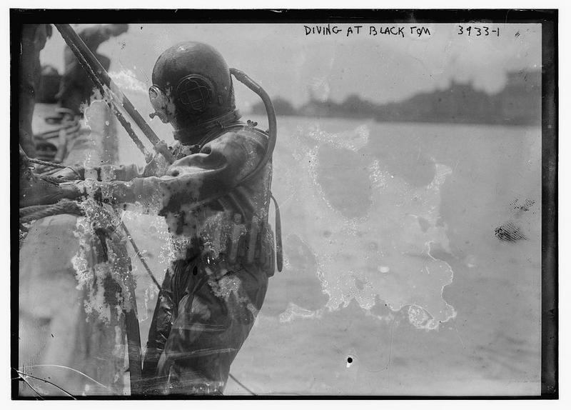 What Lies Below New York S East River And The Diver Who Braved Its Depths Nypr Archives Preservation Wnyc