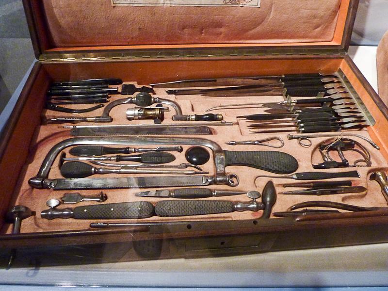 Antique surgical tools