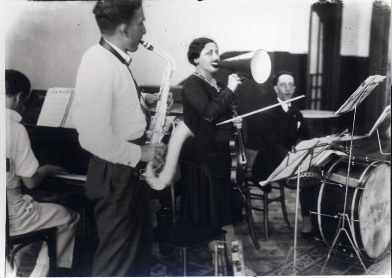 An Istanbul jazz band, 1920s, from Midnight at the Pera Palace by Charles King, published by W. W. Norton, 2014.