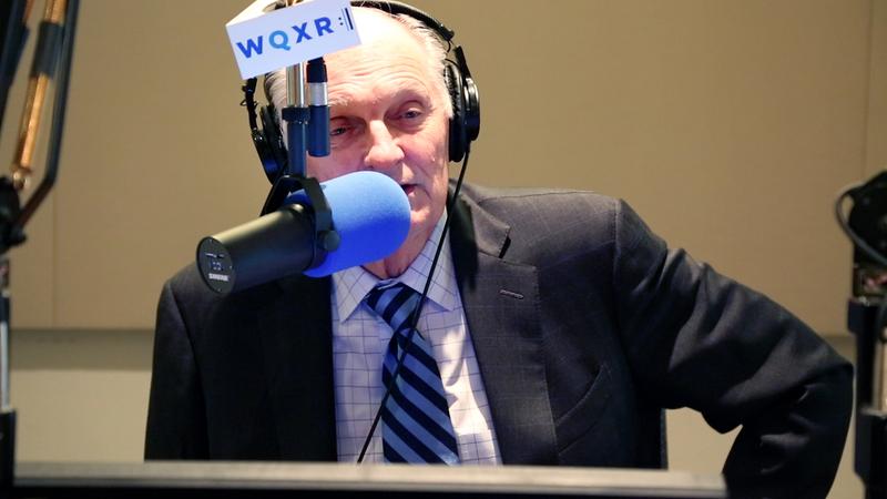 Alan Alda talks about his connection to Mozart in the WQXR studio. 