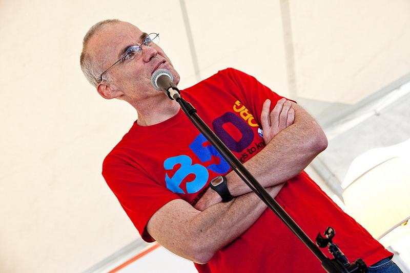 Environmental author and activist Bill McKibben