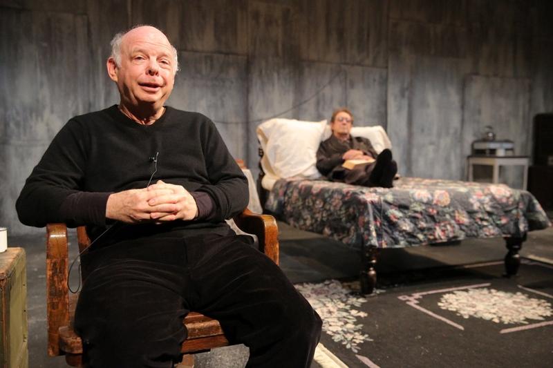 Wallace Shawn and Larry Pine in The Designated Mourner, written by Wallace Shawn and directed by André Gregory, running through August 25, 2013 at The Public Theater