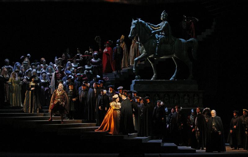 A scene from Verdi's 'Ernani'