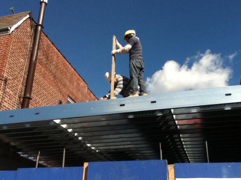 Construction Site In Astoria Where A Worked Died