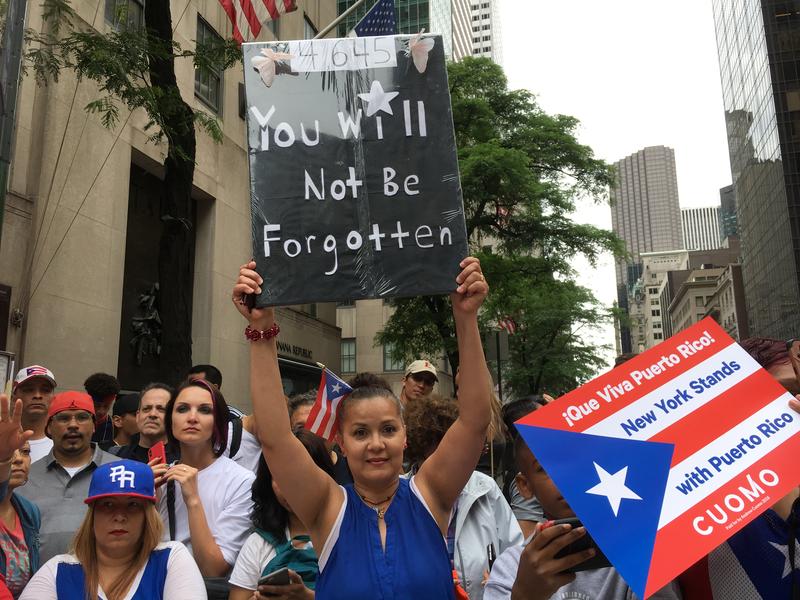 A Mix Of Pride And Frustration At Annual Puerto Rican Day Parade Wnyc News Wnyc