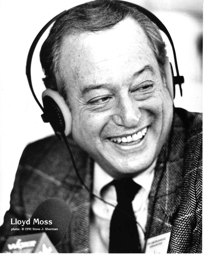 Lloyd Moss, WQXR host, in a 1991 publicity photo
