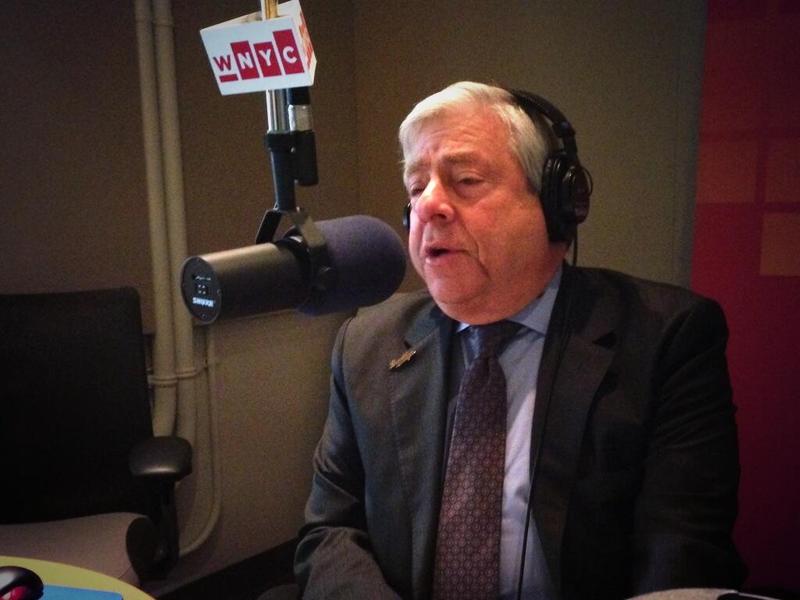 Brooklyn Borough President Marty Markowitz in WNYC Studio 2