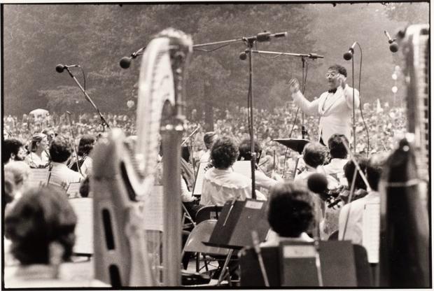 Zubin Mehta conducts the New York Philharmonic in the late 1970s