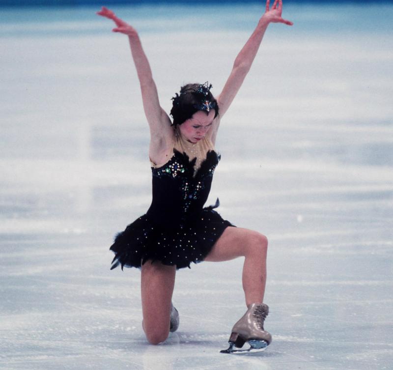 Oksana Baiul at the 1994 Winter Olympics in Lillehammer