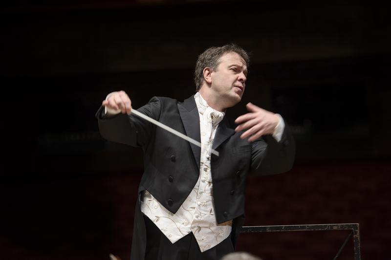 Conductor Sakari Oramo.