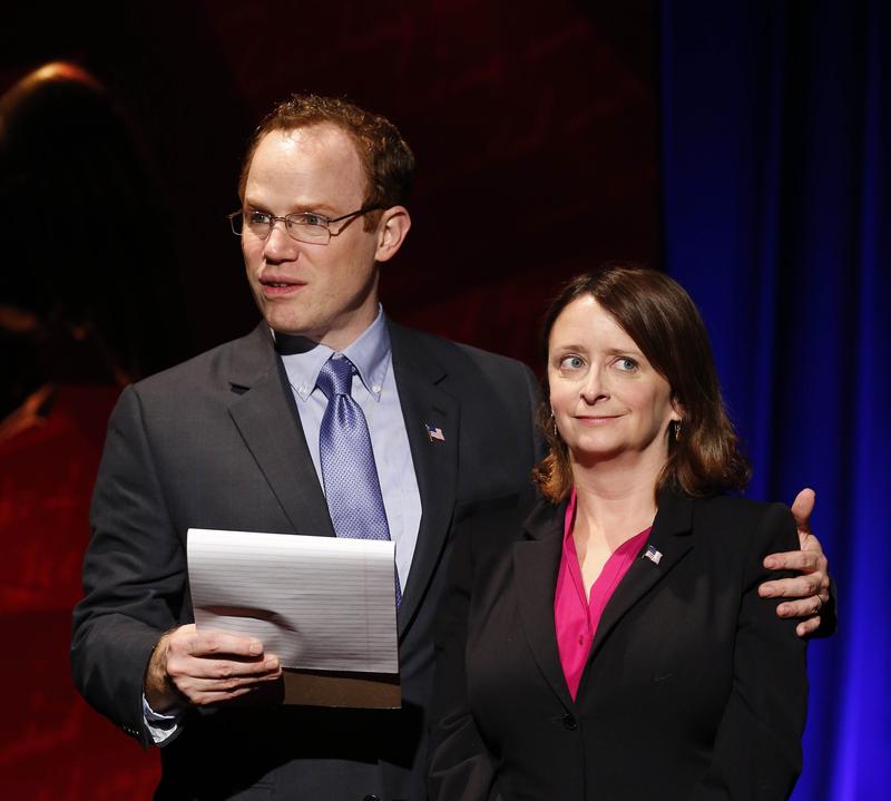 Sean Dugan and Rachel Dratch in "Tail! Spin!"