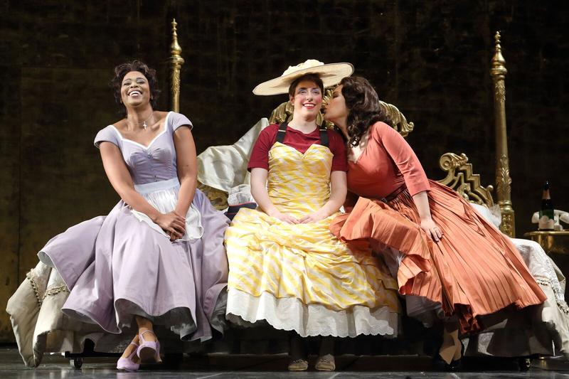A scene from an LA Opera production of Mozart's "The Marriage of Figaro"