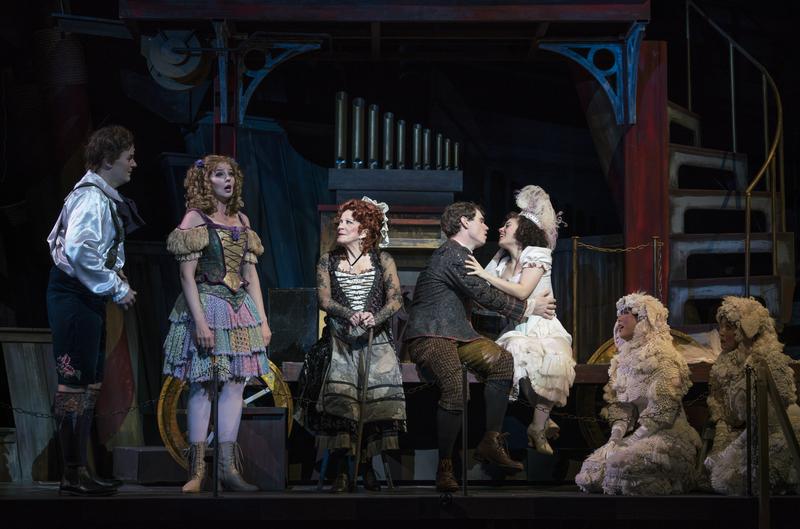 Keith Phares, Jessica Tyler Wright, Linda Lavin, Jay Armstrong Johnson, Meghan Picerno in NYC Opera's 'Candide'