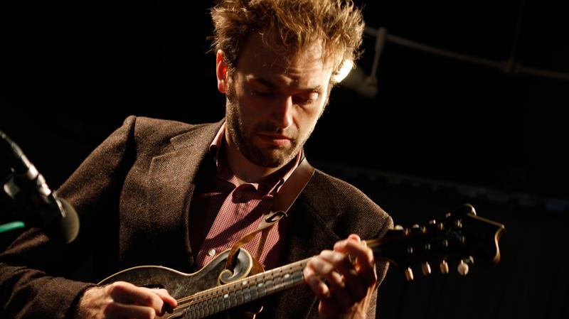 Chris Thile performs in the Soundcheck studio.