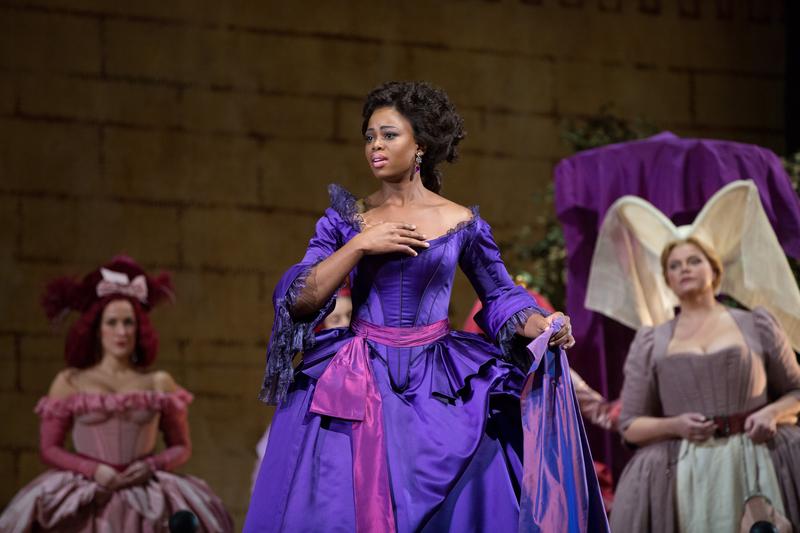 Pretty Yende (seen here as Countess Adele in Le Comte Ory) will star as Rosina in Il Barbiere di Siviglia and as Juliette in Roméo et Juliette.