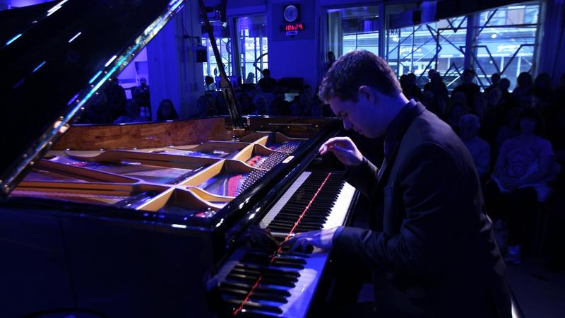 Pianist Drew Petersen in The Greene Space