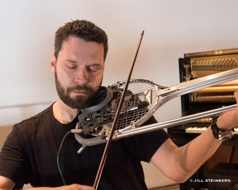 Composer-violinist Cornelius Dufallo at Pioneer Works for 2015 Ferus Festival