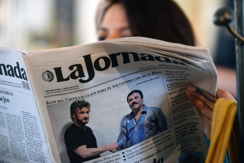 Sean Penn interviewed the Mexican drug kingpin known as El Chapo for Rolling Stone magazine. 