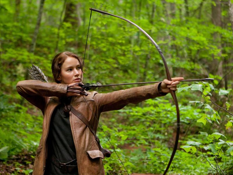 Jennifer Lawrence stars in "The Hunger Games: Catching Fire"