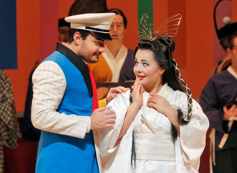 A scene from Puccini's "Madama Butterfly"