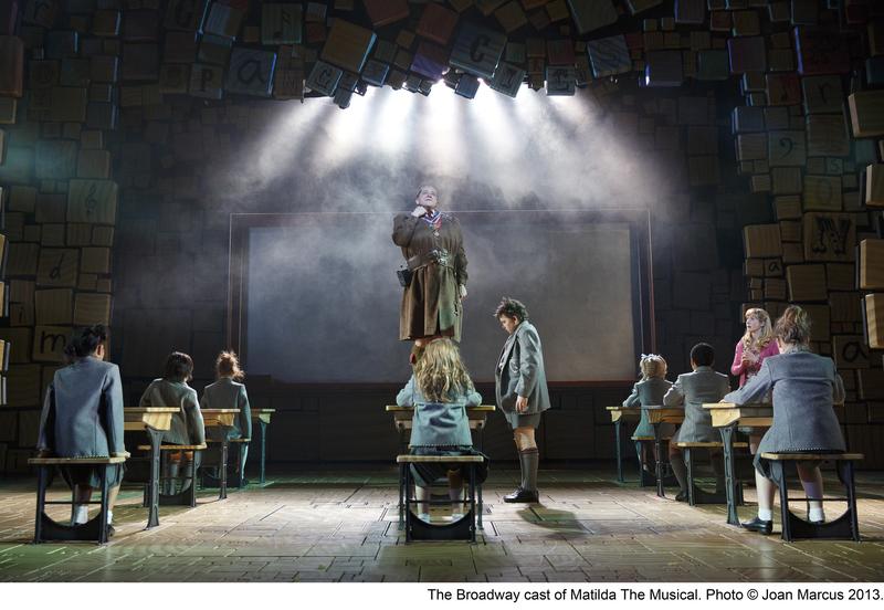 The Broadway cast of 'Matilda The Musical.'