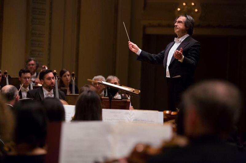 Riccardo Muti, director of the Chicago Symphony Orchestra