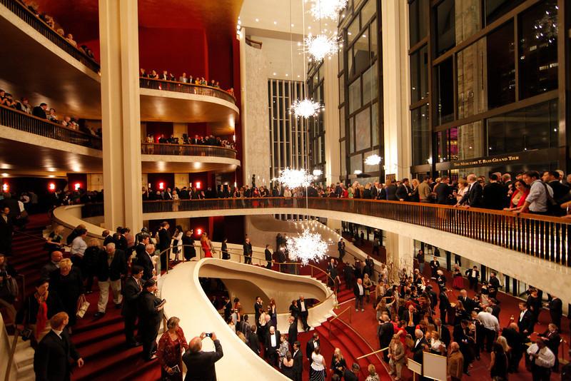 Opening Night of the 2011-12 Season at the Metropolitan Opera