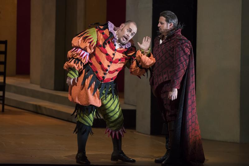 Quinn Kelsey in the title role and Matthew Polenzani in 'Rigoletto'