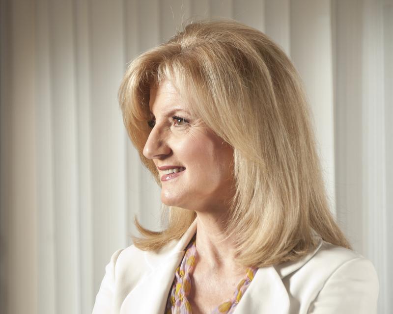 Arianna Huffington, President and Editor-in-Chief of the AOL Huffington Post Media Group, poses for a portrait at the National Press Club, July 15, 2011 in Washington, D.C.