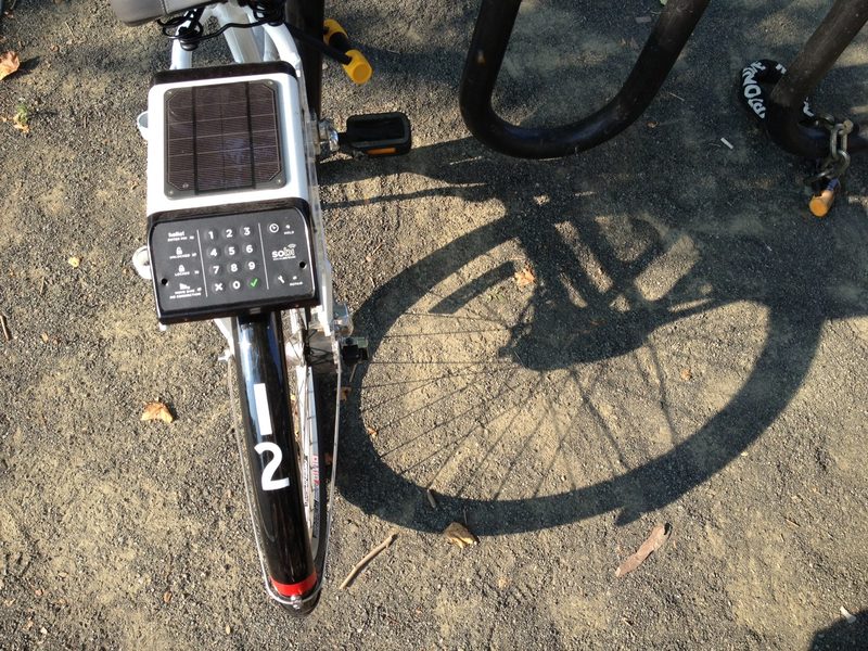 solar powered bike computer