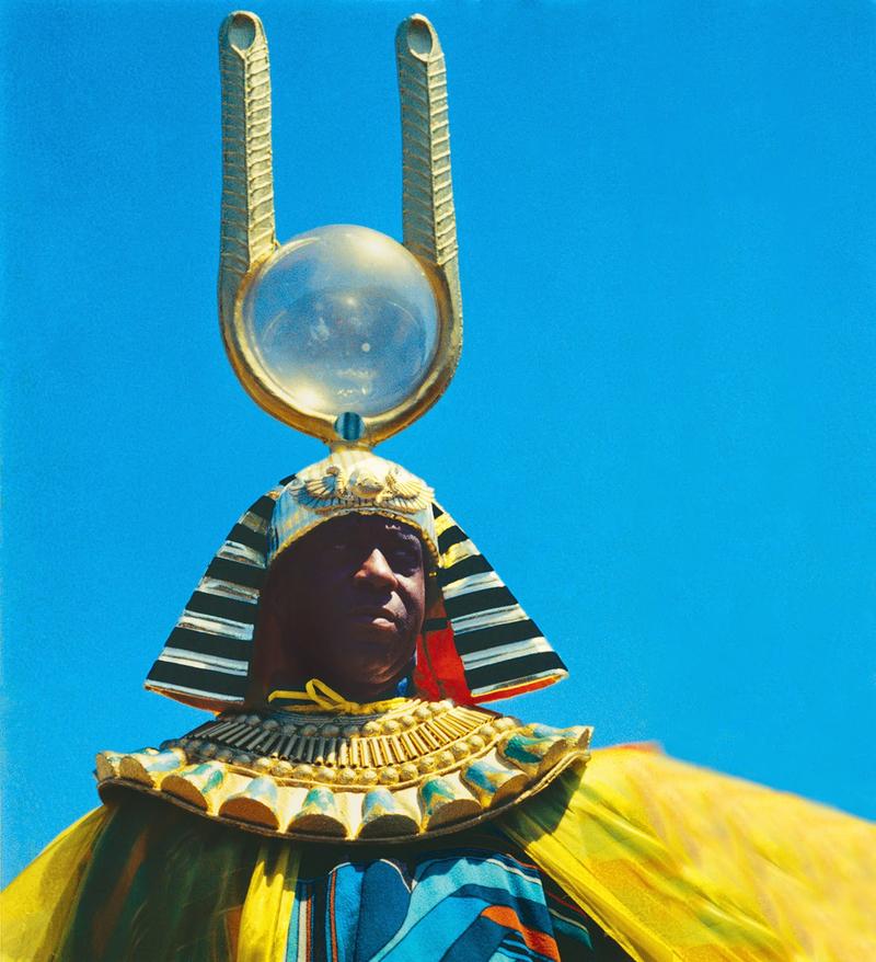 Promotional poster for Sun Ra's 1974 film 'Space is the Place'