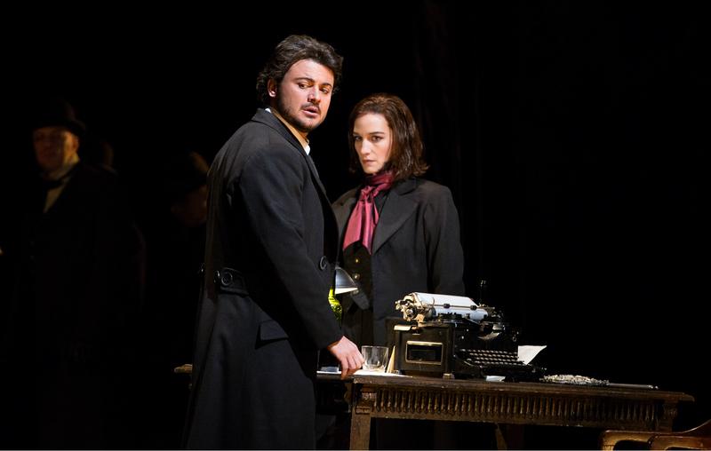 Vittorio Grigolo in the title role and Kate Lindsey as Nicklausse in Offenbach's 'Les Contes d’Hoffmann.'