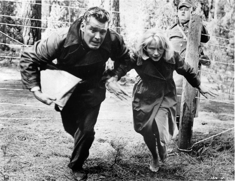 James Garner and Eva Marie Saint in the WWII drama '36 Hours.' Dimitri Tiomkin composed the score.