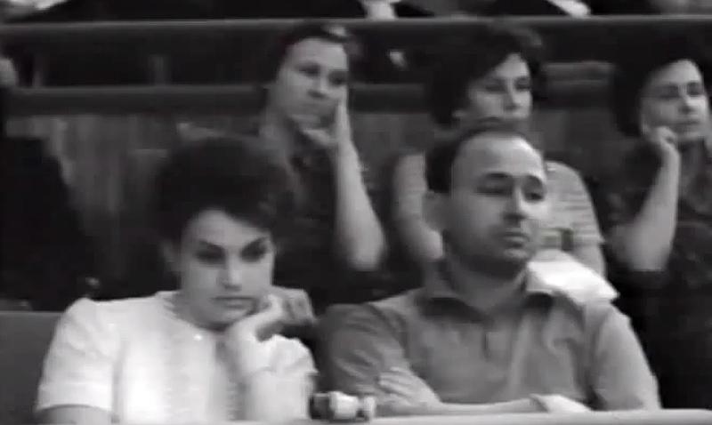 An unidentified Van Cliburn audience c. 1960