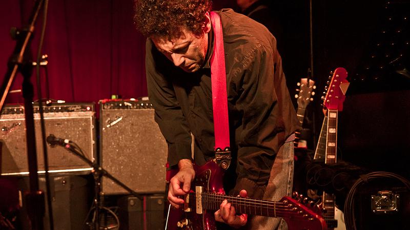 Yo La Tengo's Ira Kaplan performing at Maxwell's in Hoboken on Dec. 7, 2010.