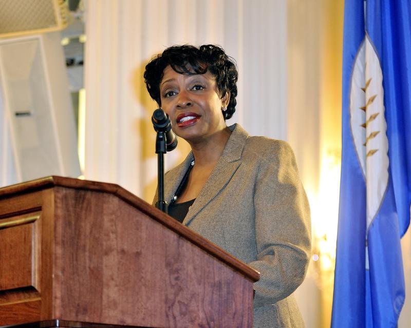 U.S. Representative Yvette Clarke (D-NY) speaks at OAS Youth Conference 2012 “Youth in Action for Democracy and Entrepreneurship.”