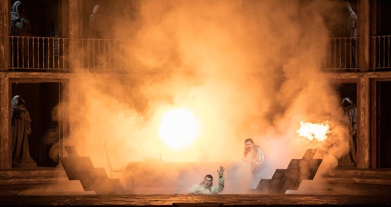  A scene from Act II of Mozart's "Don Giovanni."