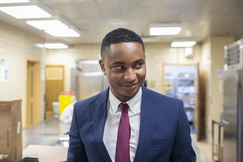 Council Member Chi Ossé Tours PS 305 in His District