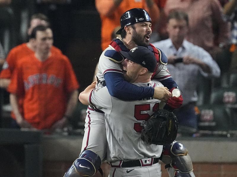The Atlanta Braves shut out the Astros 7-0 to become World Series champions, NPR Article