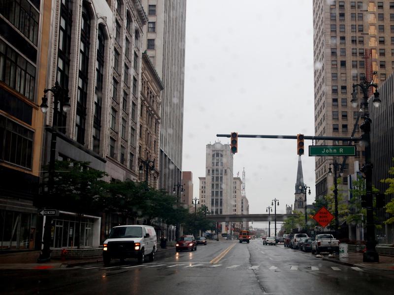 A major cable failure caused power outages across downtown Detroit today, affecting the city's fire stations, schools, courthouses and stoplights.