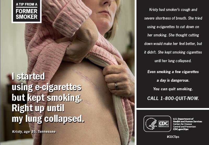 anti smoking ad campaign