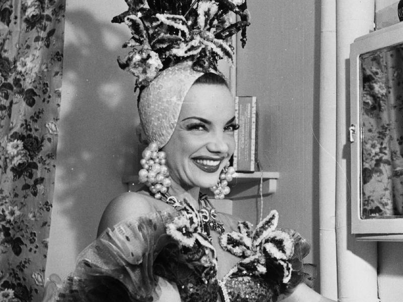 Of Fruit Hats And Happy Tropics A Renaissance For Carmen Miranda All Things Considered Wnyc