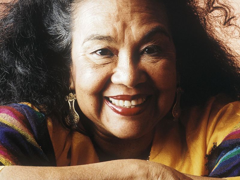 Colombian singer Totó La Momposina.