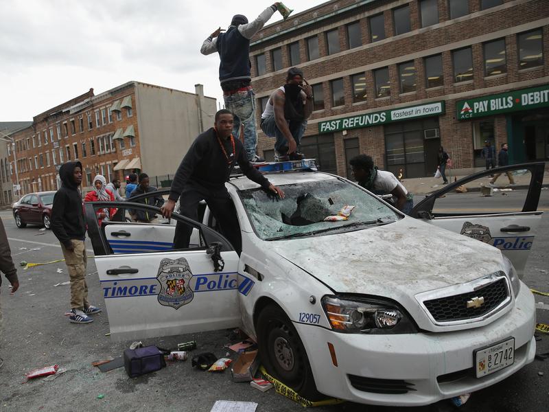 Old Baltimore City Police Cars