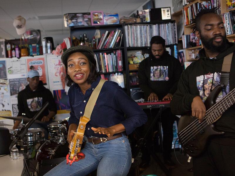 Little Simz Tiny Desk Concert Npr Article Wnyc